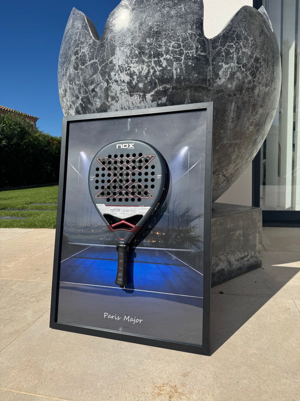 Tableau Padel Paris 50x70 cm